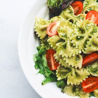 pasta con pesto di zucchine