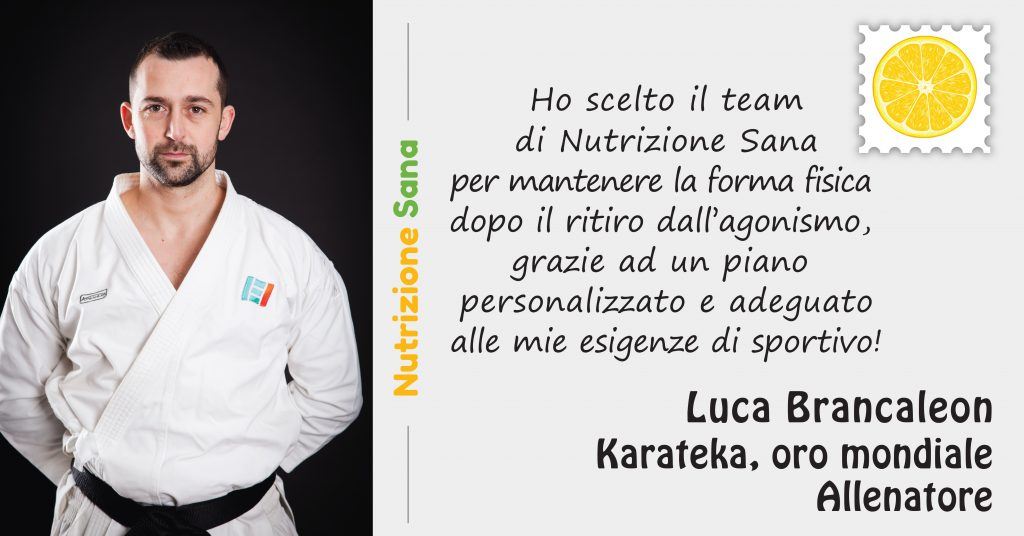 Cartolina Luca Brancaleon Nutrizione Sana Luca Brancaleon