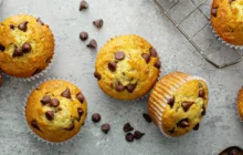muffin di zucca e cioccolato