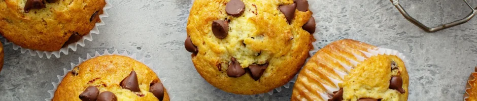 muffin di zucca e cioccolato