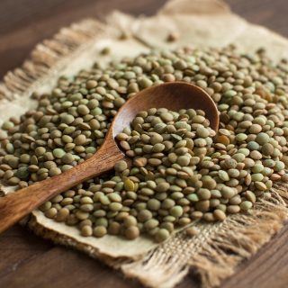 Green lentils