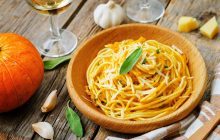 pasta con crema di zucca