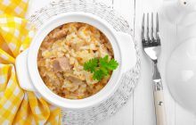 risotto zenzero e salmone