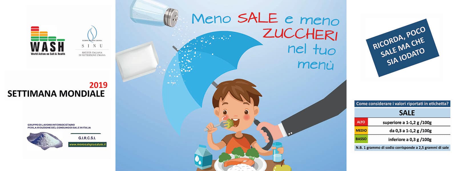 Wash poster 2019 senza logo 1 Meno Sale più Salute