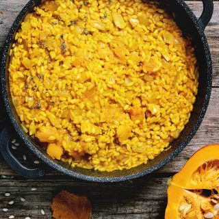 risotto zucca e robiola