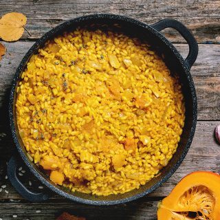 risotto zucca e robiola