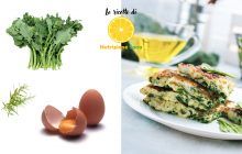 Frittata con cime di rapa