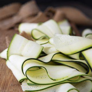 zucchine tagliate