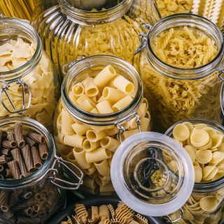 diversi tipi di pasta