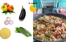 cous cous estivo zucchine peperoni melanzane