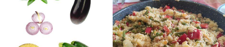 cous cous estivo zucchine peperoni melanzane