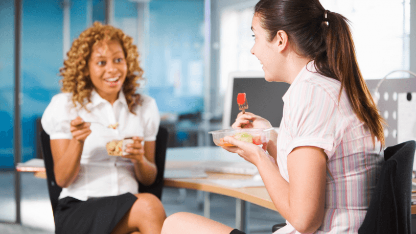 Cosa posso mangiare quando sono in ufficio?