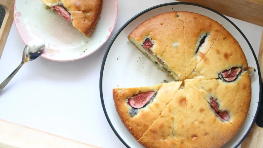 Torta di fichi e yogurt