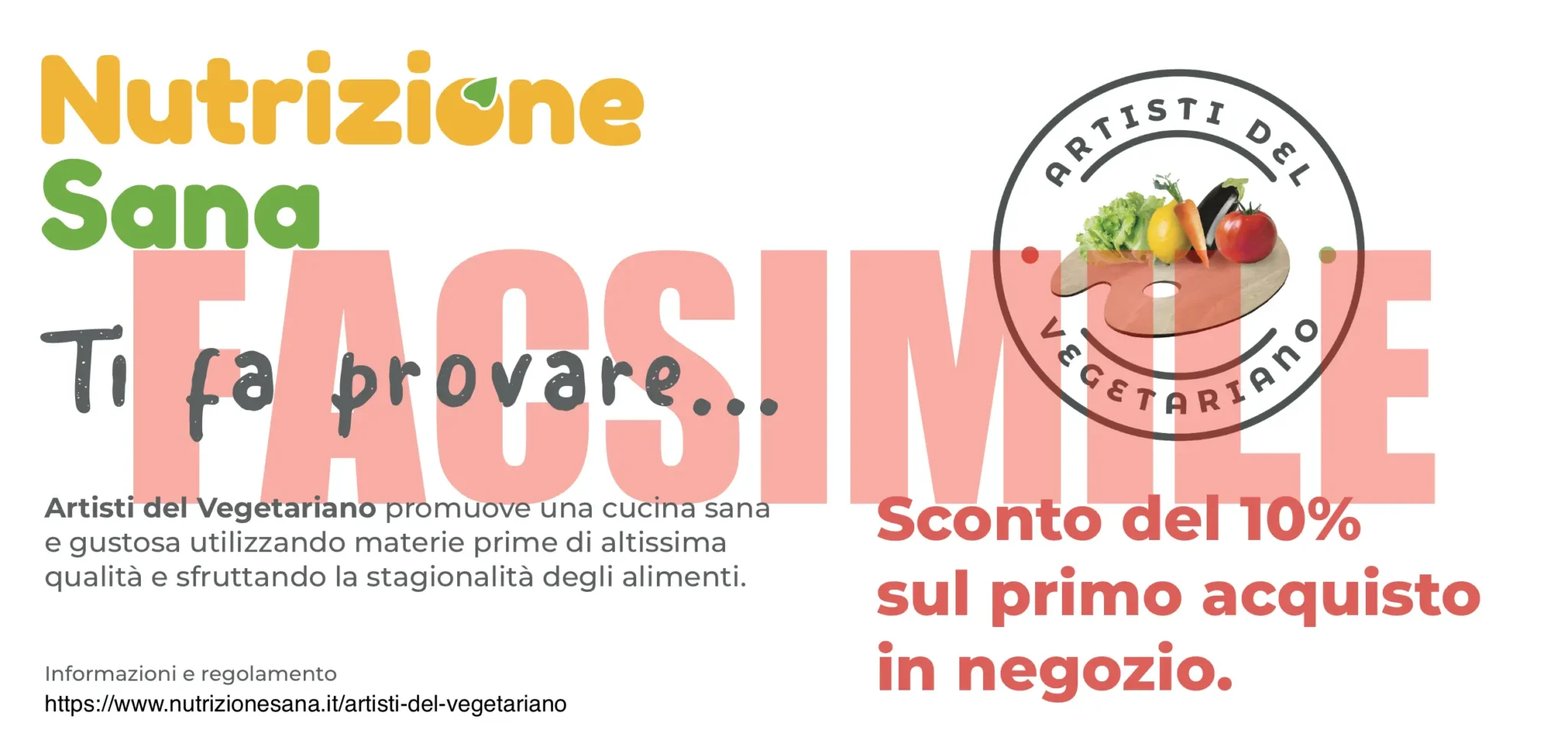 Coupon Artisti del vegetariano Fronte Facsimile scaled Artisti del vegetariano