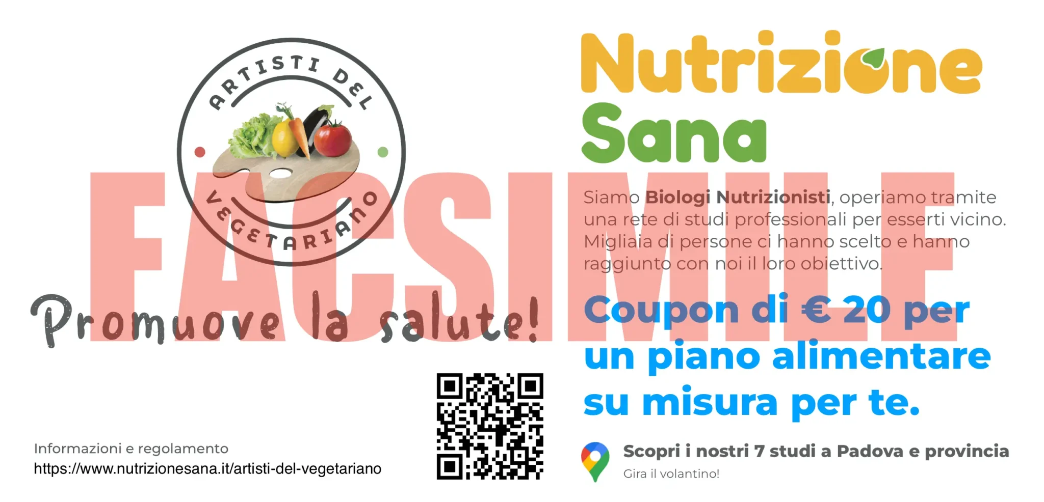 Coupon Nutrizione Sana per Artisti del vegetariano Fronte scaled Artisti del vegetariano