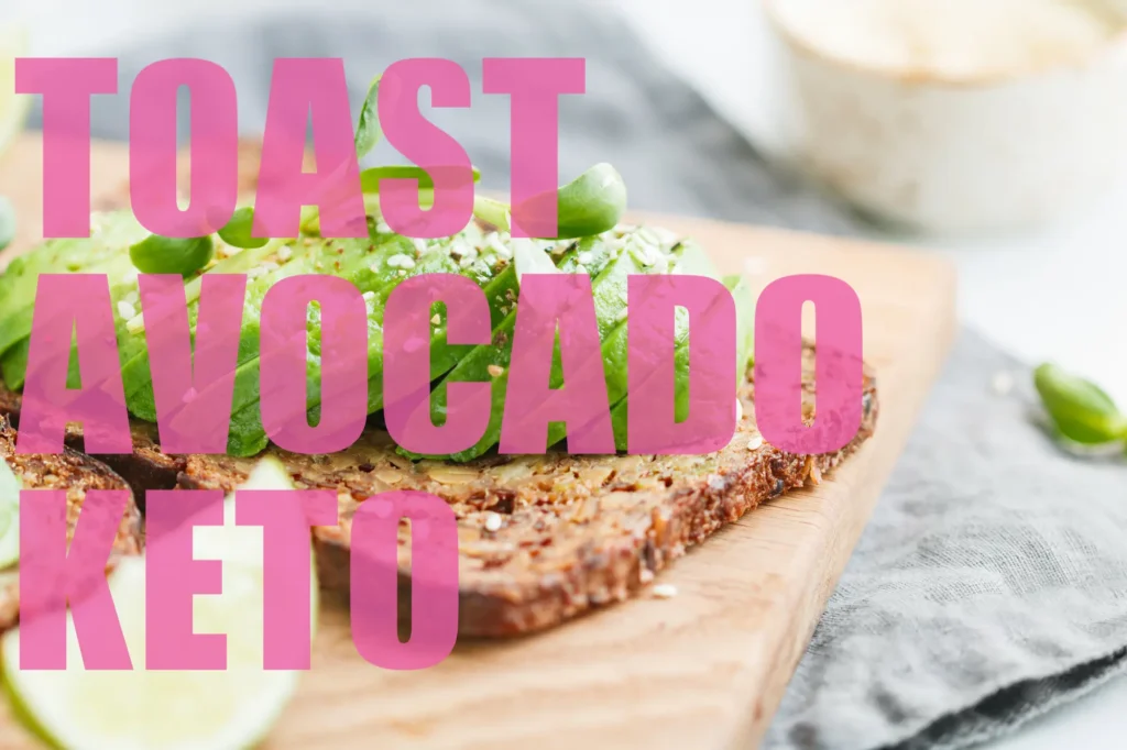 dieta chetogenica menu ricetta toast con avocado