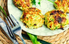 Polpette di zucchine al forno aromatizzate alla menta