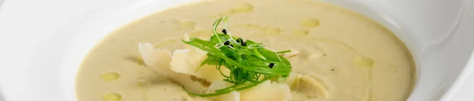 Crema di melanzane, aglio e menta