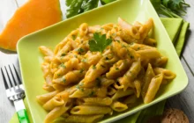 pasta con zucca e prosciutto