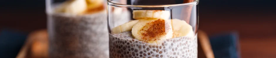 Chia pudding goloso pere e cioccolato