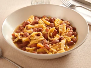 pasta e fagioli, piatto equilibrato e sano in fase di allattamento