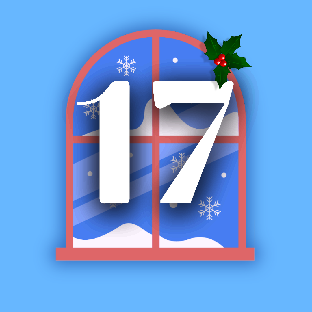 finestra calendario dell'avvento 17 dicembre