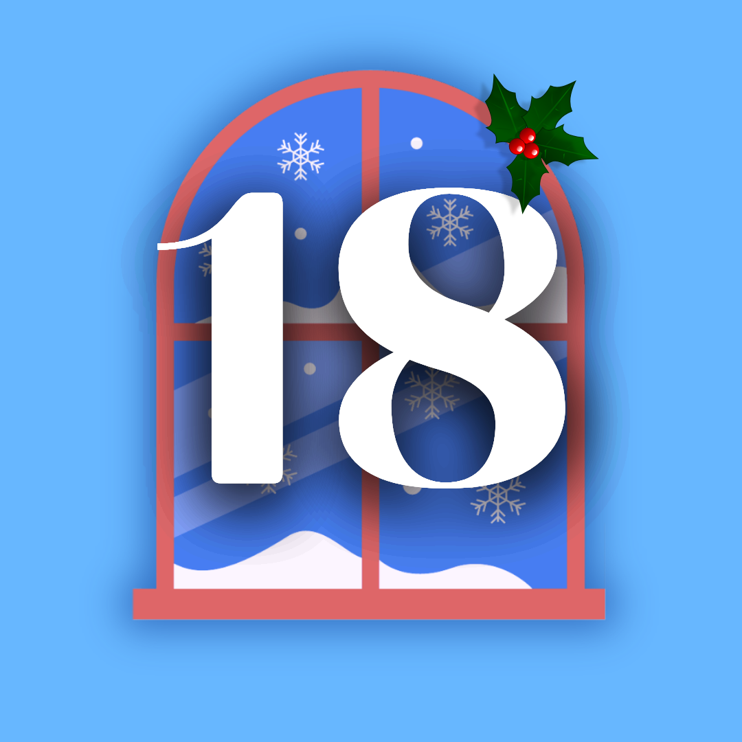 finestra calendario dell'avvento 18 dicembre