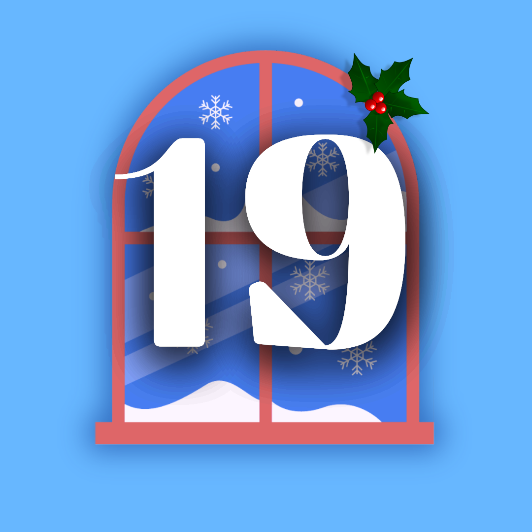 finestra calendario dell'avvento 19 dicembre