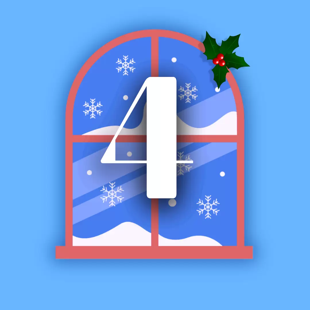 finestra calendario dell'avvento 4 dicembre