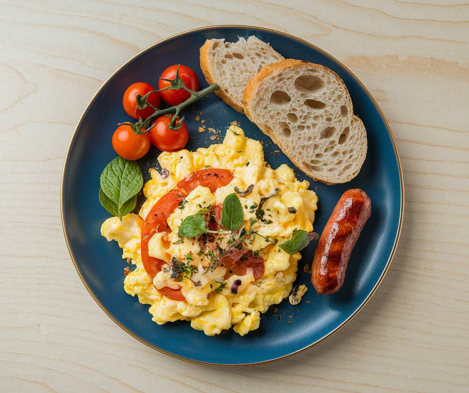 Uova e dieta: uova strapazzate