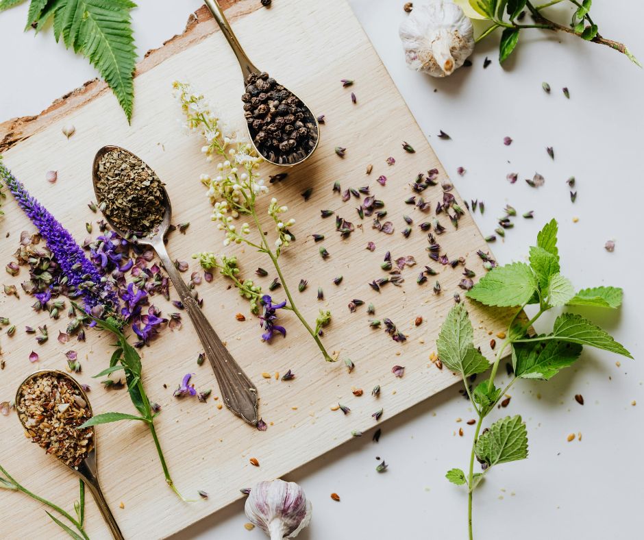 Alitosi e alimentazione, erbe aromatiche