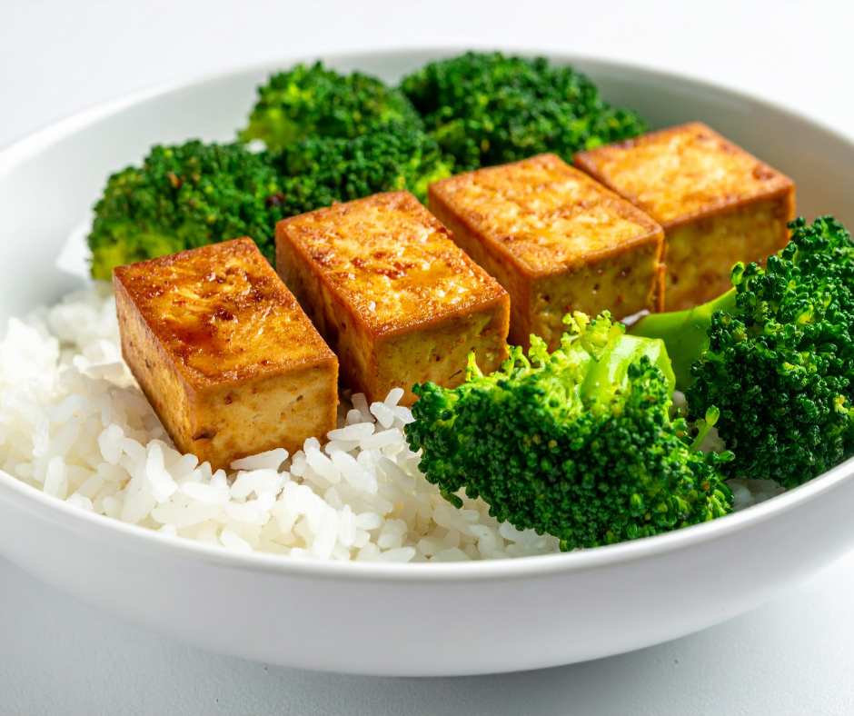 Proteine Animali e Vegetali: tofu soia e riso