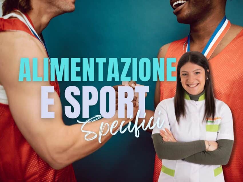 Alimentazione per sport specifici: cosa mangiare per calcio, running e sport di resistenza